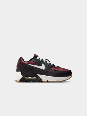 Nike Kids Air Max 90 Black/Red Sneaker