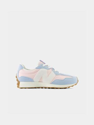 New Balance Junior 327 Pink/Blue Sneaker