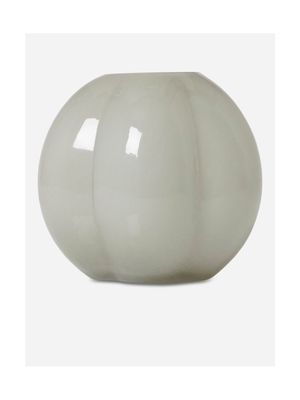 Segmented Opaque Glass Vase Large 17 X 20cm