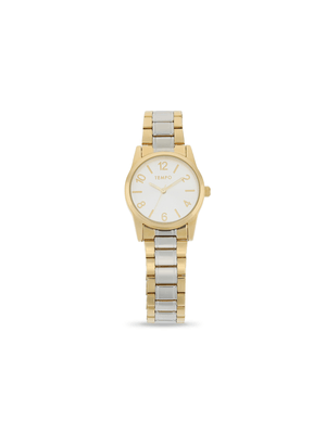 Two-Tone Tempo Analogue Ladies Watch