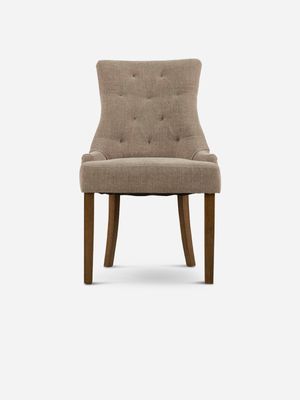 Beth Dining Chair Natural Taupe