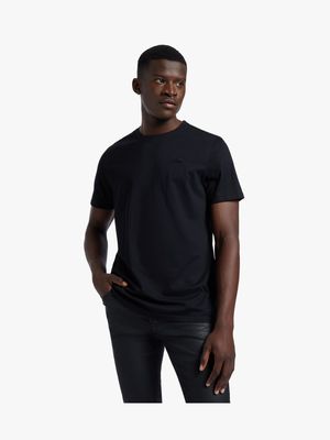 Fabiani Men's 2-Pack Black Crew T-Shirt