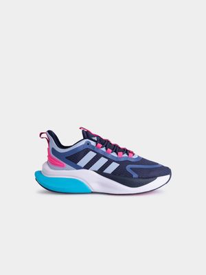 Womens adidas Alphabounce Navy/Pink Sneaker