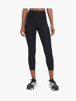 Women's Nike Dri-Fit Fast Crop Black Tights