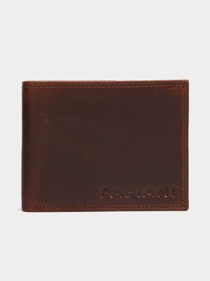 Fabiani Men's Billfold Brown Wallet