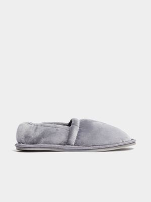 Jet Older Boys Stokie Charcoal Synthetic Slippers