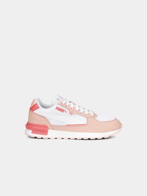 Women's Puma Graviton Mega Pink/White Sneaker