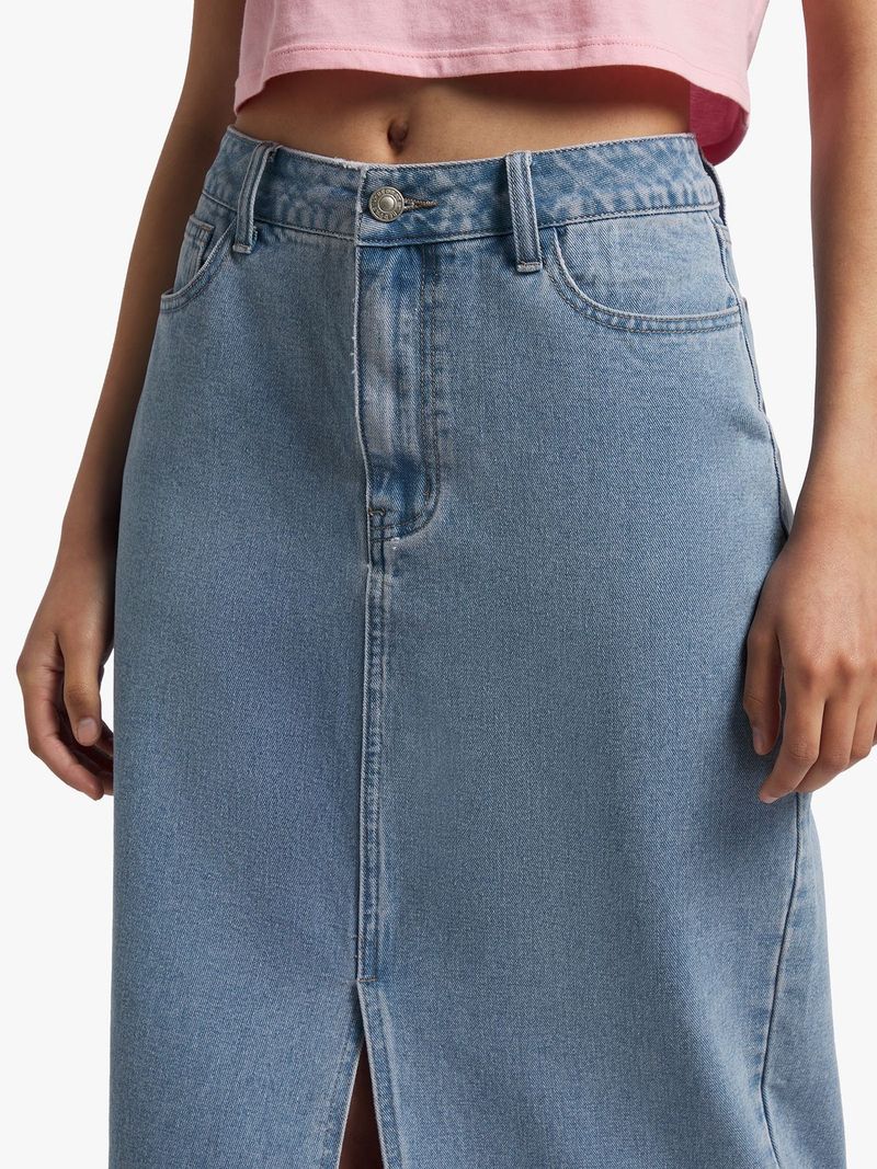 Redbat Women's Light Wash Denim Skirt - Bash.com