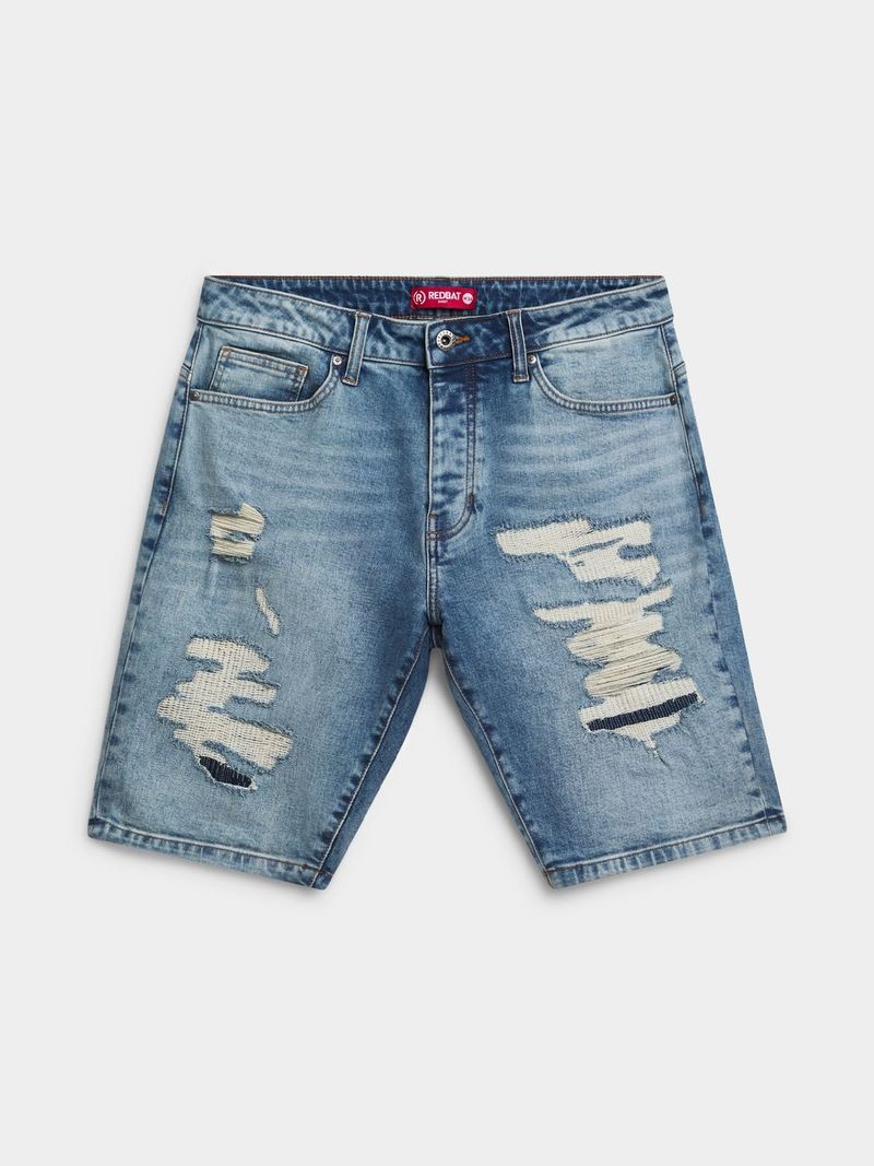 Redbat Men's Light Blue Denim Shorts - Bash.com