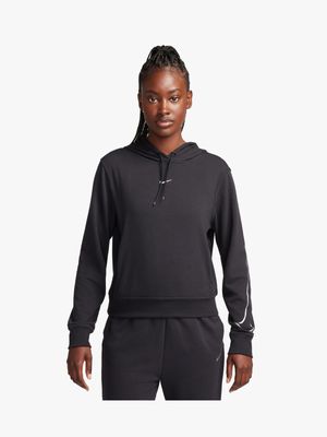 Womens Nike One Dri-Fit Black Hoodie