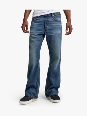 G-Star Men's Premium Triple Bootcut Blue Jeans