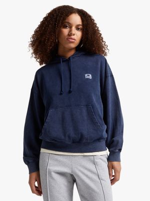 Redbat Classics Women's Relaxed Ink Washed Hoodie