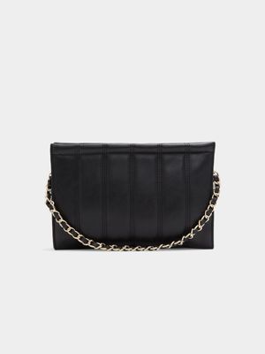 Women's Call It Spring Black Clutch Handbag