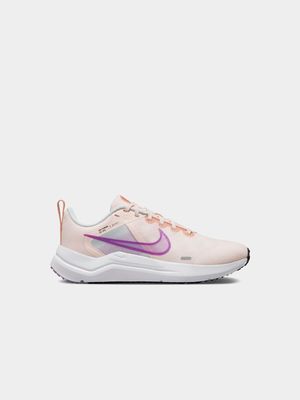 Womens Nike Downshifter 12 Pink/White Running Shoes
