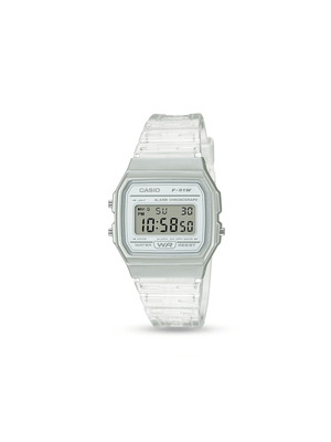 Casio Retro Square Transparent Digital Clear Watch