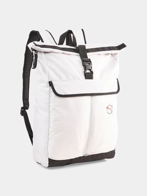 Puma Women's Better Back White Backpack Bag