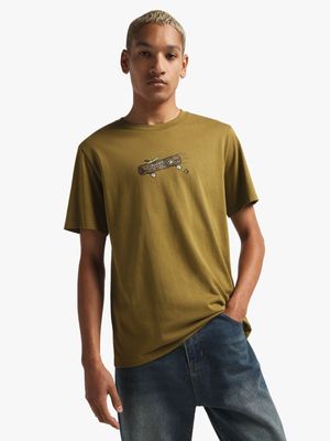 Converse Men's Green T-Shirt