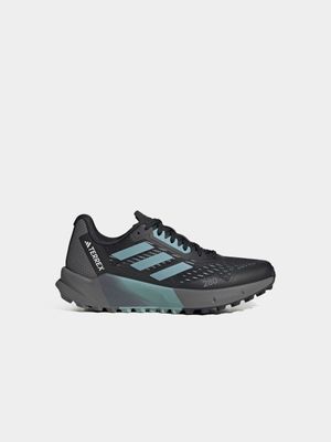 Womens adidas Terrex Agravic Flow 2 Black/Dash Grey Trail Running Shoes