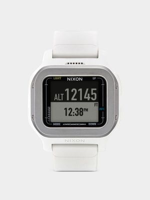 Nixon Men's Regulus Expedition Grey Digital Silicone Watch