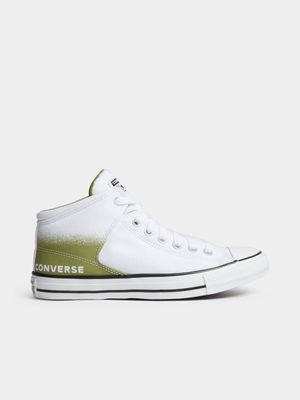 Men's Converse Chuck Taylor All Star  Hi Street White/Green Sneaker