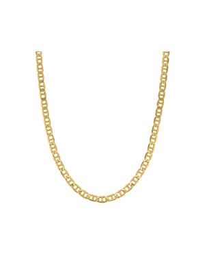 Yellow Gold & Sterling Silverbonded together Chain