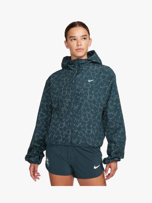 Womens Nike Dri-Fit Novelty Jungle Green Jacket
