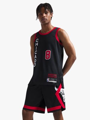 Nike Men's Chicago Bulls Black Swingman Shorts