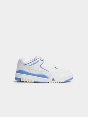 Le Coq Sportif Women's R1000 White/Blue Sneaker