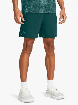 Mens Under Armour Vanish Woven 6 Inch Green Shorts