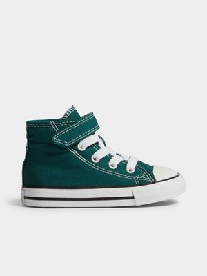 Junior Infant Converse All Star Forest Green Sneakers
