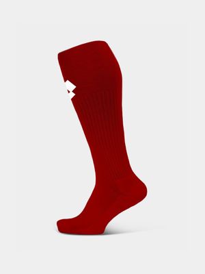 Lotto Red/White Soccer Socks