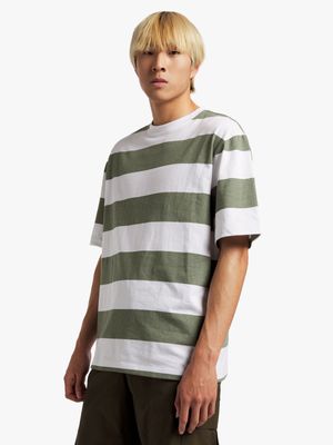 Men's Sage Stripe T-Shirt
