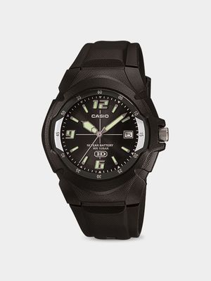 Casio Standard Black Resin Watch