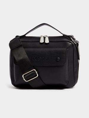 Men's Black Fixsply Crossbody Bag