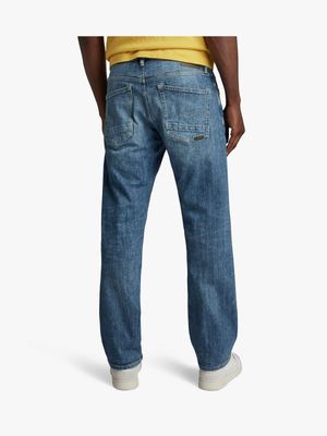 G-Star Men's Dakota Regular Straight Blue Jeans