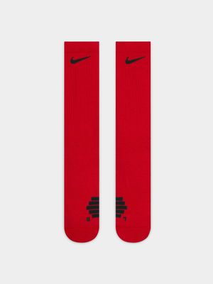 Nike Unisex Elite Red Crew Socks