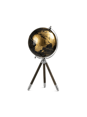 globe on tripod stand 43x22cm