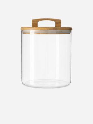 Simply Stored Container With Acacia Lid 2350ml