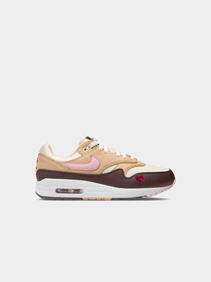 Nike Women's Air Max 1 87 VDay Pink/Brown/Red