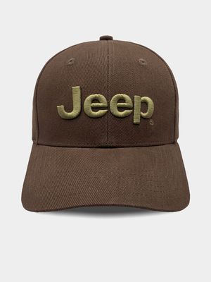 Jeep Brown Basic Branded Cap