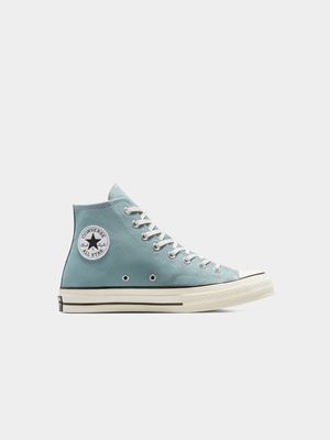 Mens Converse Chuck 70 High Blue/White  Sneakers