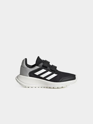 Kid's adidas Tensaur Run 2.0 Black/White/Grey Sneaker