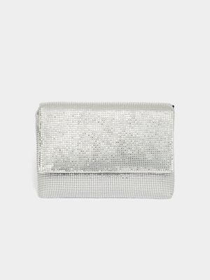 Colette by Colette Hayman Char Chainmail Clutch Bag