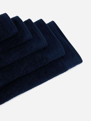 Jet Home Navy Face Cloth