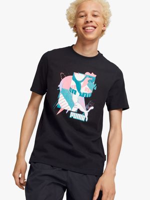 Puma Men's Fandom Graphic Back T-shirt