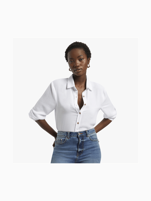 Women's White Airflow Shirt