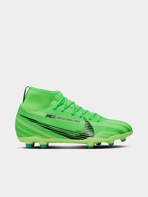 Junior Nike Cristiano Ronaldo Superfly 9 Club Mercurial Dream Speed MG Green Boots