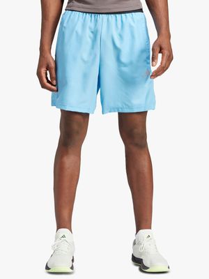 Mens adidas Gym+ Woven Blue Shorts