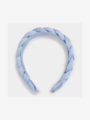 Duck Egg Blue Plated Alice Band