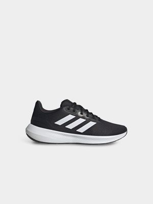 Mens adidas RunFalcon 3.0 Black/White Running Shoes